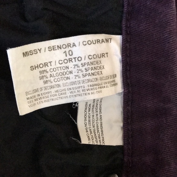 GLORIA VANDERBILT High Rise Straight Leg Mom Jeans—Size—Missy 10Short - Picture 10 of 11